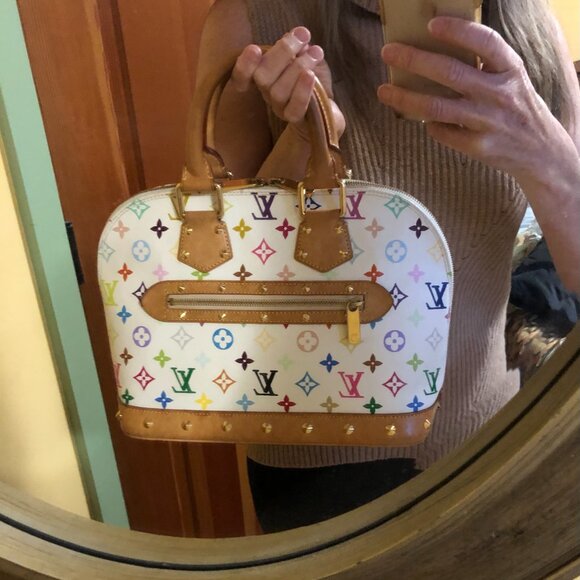 Louis Vuitton Multicolor Bag, Murakami Alma, LV Limited Bag AV Show - Picture 6 of 16